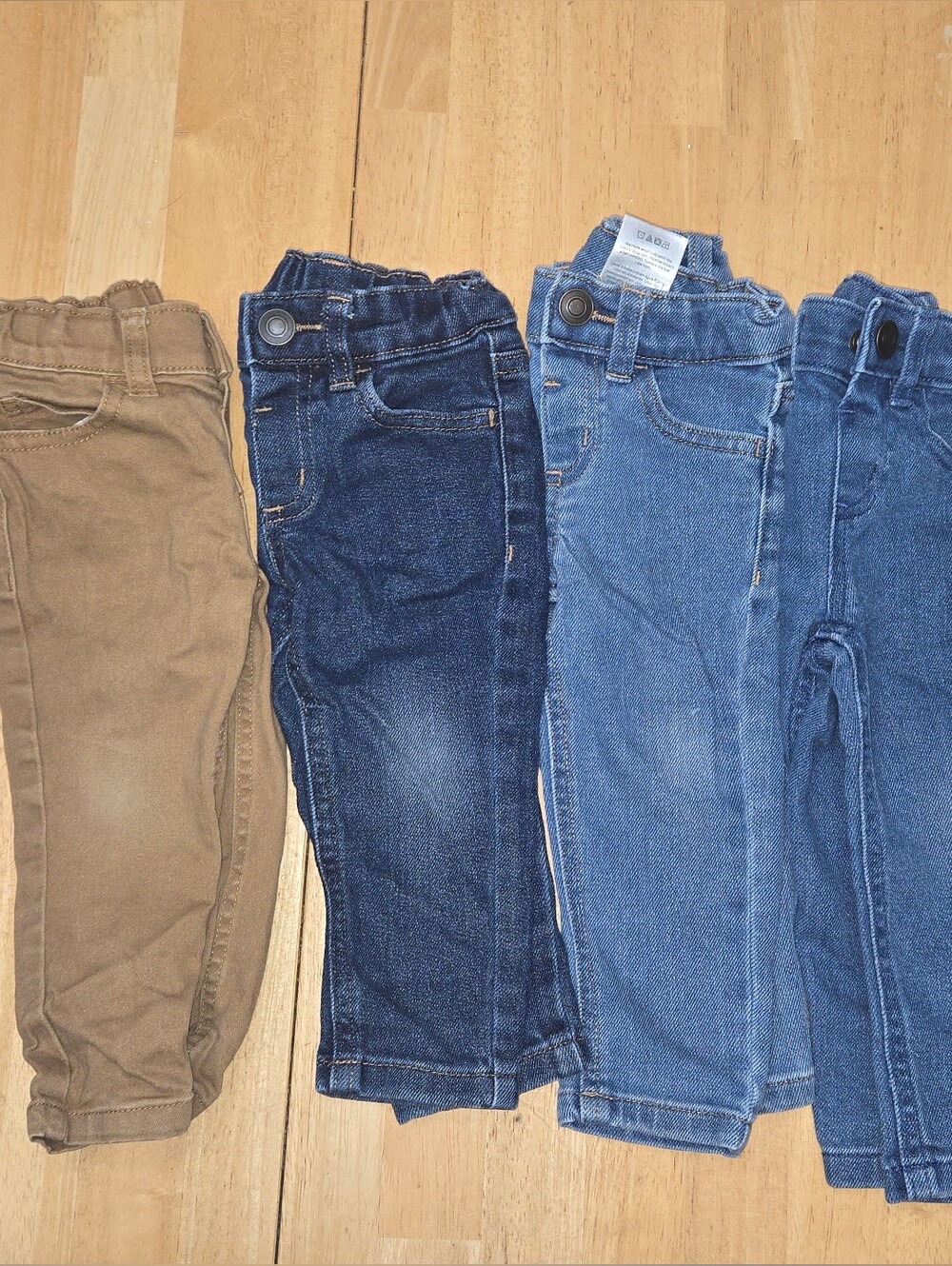 Garanimals Kids Jeans Bundle in Brown and Multiple Blues